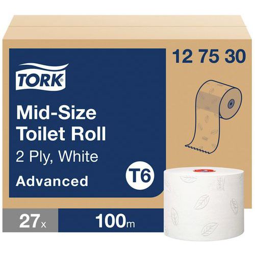 Tork Compact toalettpapir - Rull - T6