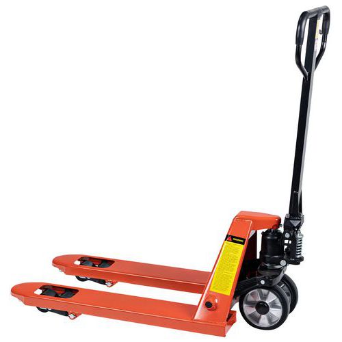 Jekketralle Manutan nylon/gummi 800 mm  - 2 tonn