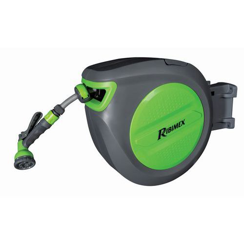 Slangetrommel ACQUAROLL med slange 20m Ø innvendig 15mm - Ribimex Slangetrommel ACQUAROLL med slange 20m Ø innvendig 15mm - Ribimex