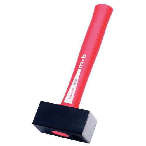 Le Rouge hammer med trekomponentshåndtak - Steinbryter