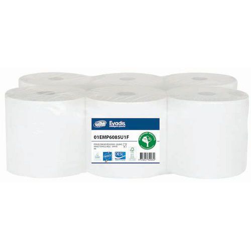 Papirhåndklerull - Hvit - Mp hygiene Papirhåndklerull - Hvit - Mp hygiene