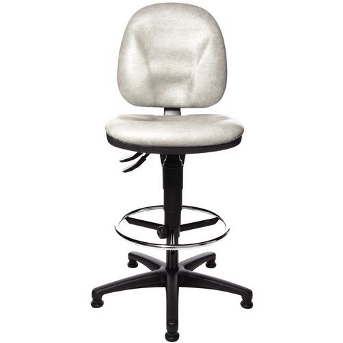 Arbeidsstol Ergo TEC høy Vinyl