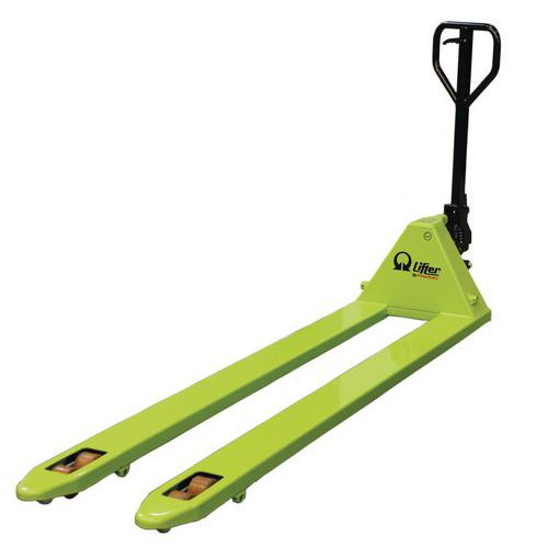 Ergonomisk jekketruck - Gaffel 1800 mm - Kapasitet 2500 kg Ergonomisk jekketruck - Gaffel 1800 mm - Kapasitet 2500 kg
