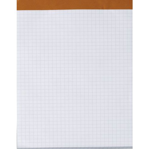 Stiftet skrivebordsblokk uten deksel - 200 sider - 56 g - Små firkanter
