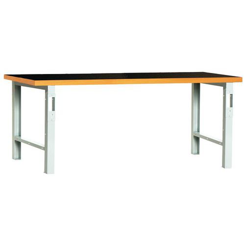 Arbeidsbenk Cubio Combi – Bredde 200 cm – arfenol