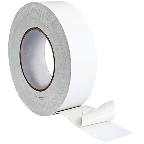 Tosidig skumtape 5 m – hvit – Manutan