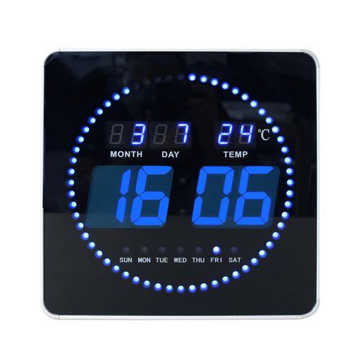 LED veggklokke Flo Europeisk plugg - Unilux LED veggklokke Flo Europeisk plugg - Unilux