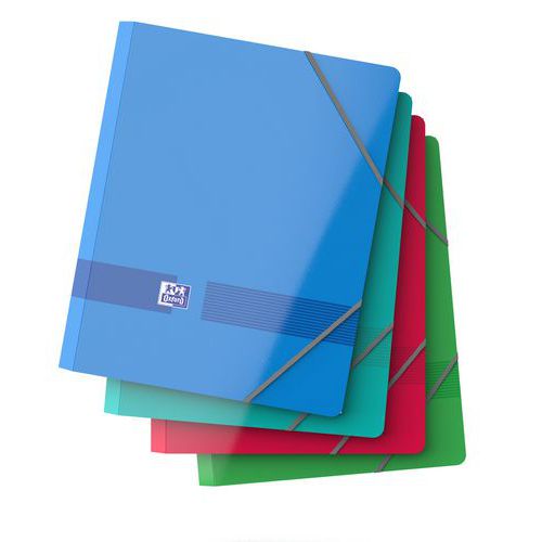 Mapper med klaffer Color Life A4 - 3 klaffer - Oxford