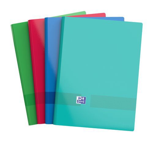 Plastlomme Oxford Color life A4 40 blandede farger - Oxford