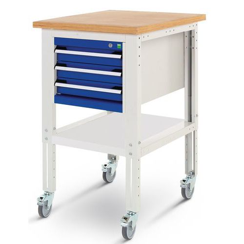 Cubio mobil tralle – med skuffer