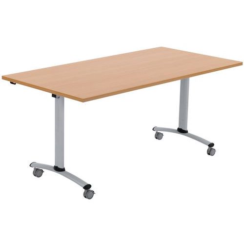 Konferansebord sammenleggbart dyp 80 cm bøk