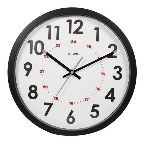 Veggklokke 30 cm doble displayer - Orium Veggklokke 30 cm doble displayer - Orium