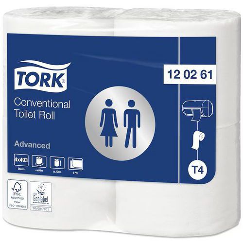 Tork Advanced toalettrull - Rull