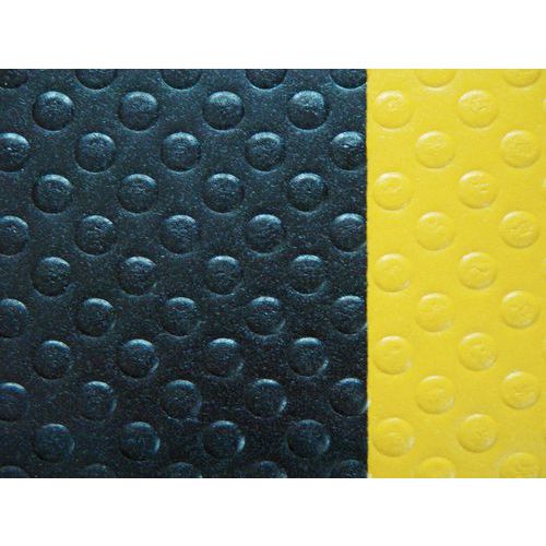 Bubble Sof-Tred avlastningsmatte bredde 122 - Svart gul - Notrax