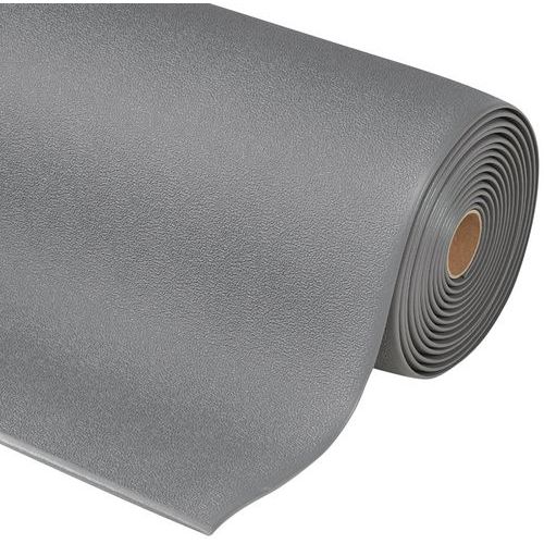 Antistatisk matte Cushion Stat - bredde 90 - Grå - Notrax