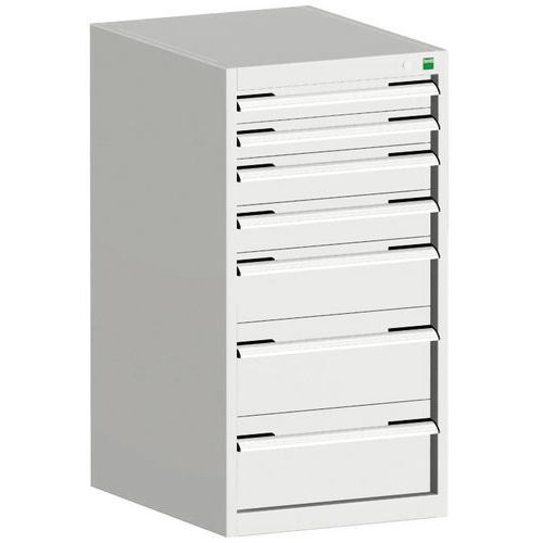 Verkstedskap med skuffer Cubio SL-5510-7.3 – Bott