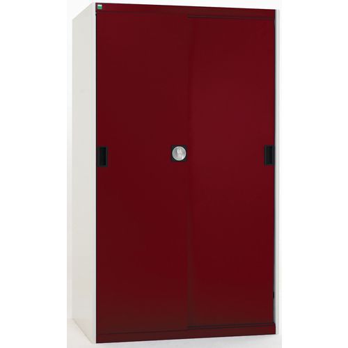 Skap med gjennomsiktige dører Cubio 1300x525x1200 mm – Bott