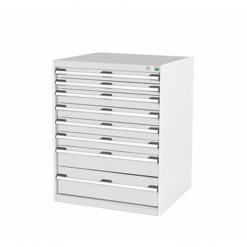 Verkstedskap med skuffer cubio SL-8710-8.3 – Bott