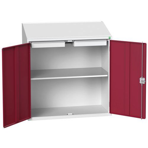 Verso skrivebordsskap med svingdører 1050x550x1130mm – Bott