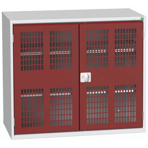 Skap med ventilerte svingdører 1300x550x1000mm – Bott