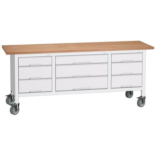 Mobil arbeidsbenk Verso 2000x600 M33 – Bott