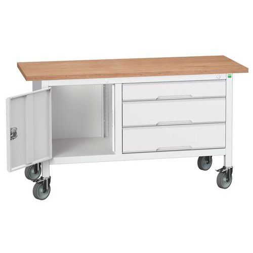 Mobil arbeidsbenk Verso 1500x600 M14 – Bott