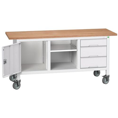 Mobil arbeidsbenk Verso 1750x600 M20 – Bott