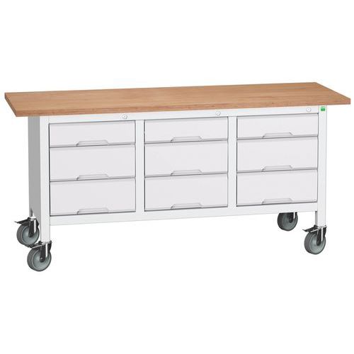 Mobil arbeidsbenk Verso 1750x600 M23 – Bott