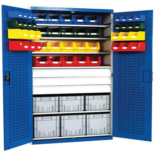 Oppbevaringsskap med skuffer Cubio SMF-13620-3 – Bott