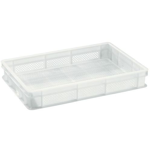 Plastbakk EU hvit perforerad 12-24 l Plastbakk EU hvit perforerad 12-24 l
