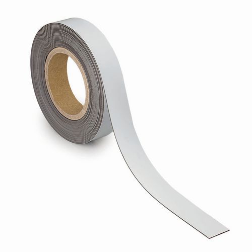 Skrivbar magnetisk merkebånd 10 mx 30 mm x 1 mm - Maul