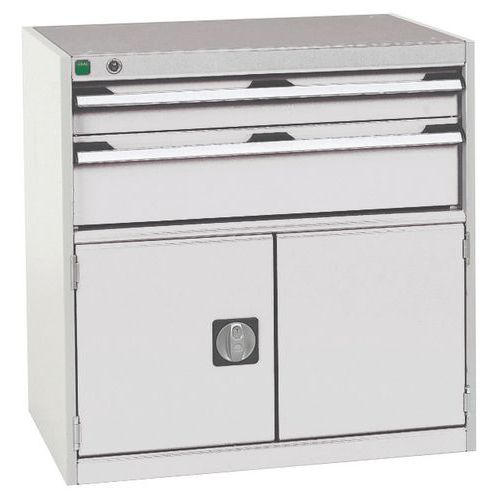 Skap med skuffer Cubio 800x800x525 mm – Bott