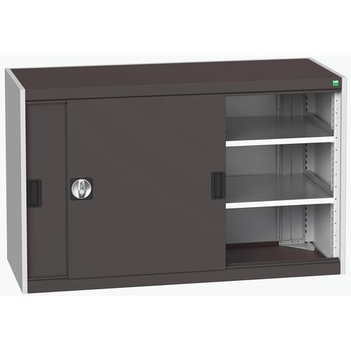 Skap med skyvedører Cubio 1300x525x2000 mm – Bott