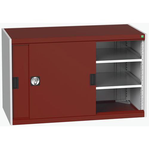 Skap med skyvedører Cubio 1300x650x800 mm – Bott