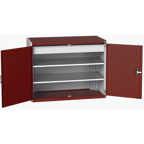 Kombinert skap for kraftig bruk Cubio 1300x650x1000 mm – Bott