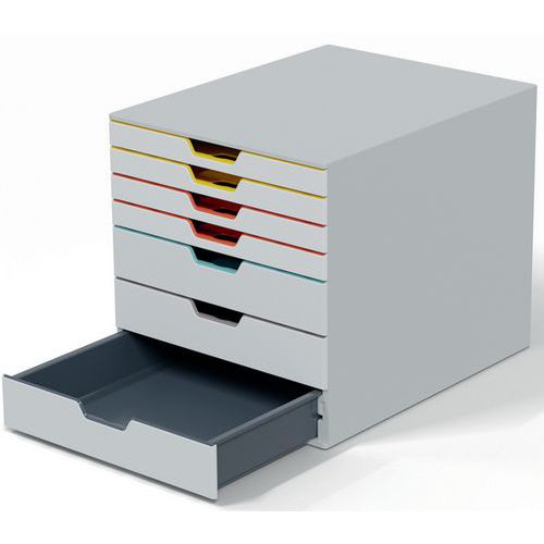 Arkivmodul med 7 skuffer VARICOLOR® MIX 7 - Slitesterk Arkivmodul med 7 skuffer VARICOLOR® MIX 7 - Slitesterk