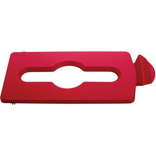 Lokk for blandet avfall Slim Jim_Rubbermaid