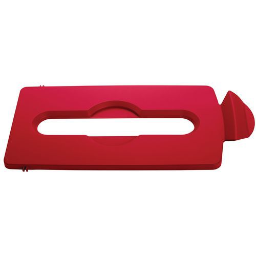 Lokk til Paper Slim Jim Recycling Station fra Rubbermaid