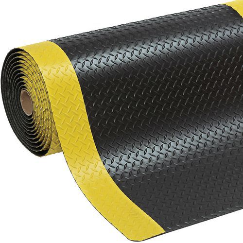 Avlastningsmatte Cushion Trax® bredde 90 - Svart gul - Notrax