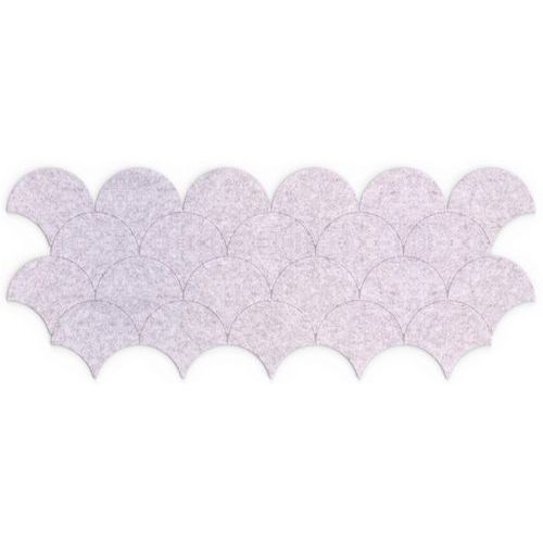 Akustisk veggpanel japansk bølge - PET-filt - Smit Visual