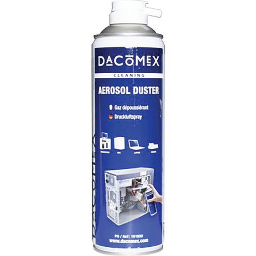 Trykkluftflaske 650 ml brutto, 500 g netto - DACOMEX Trykkluftflaske 650 ml brutto, 500 g netto - DACOMEX