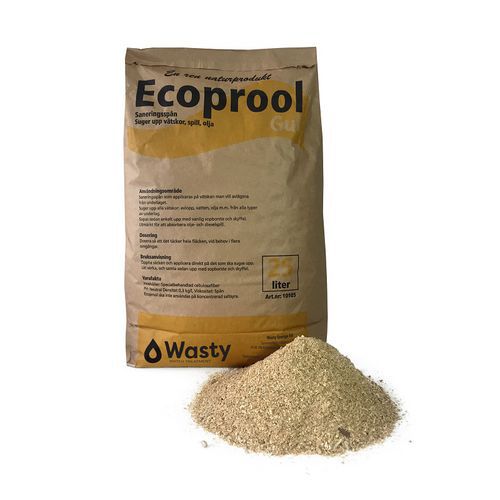 Absorbent Ecoprool 25 liter, Gul
