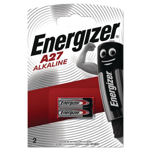 Miniature A27 alkalisk batteri - Pakke à 2 - Energizer