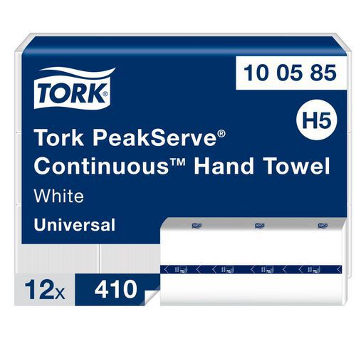 Håndklær i laken - Hvit - H5 - Tork