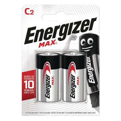 Max C batterier - Pakning à 2 - Energizer