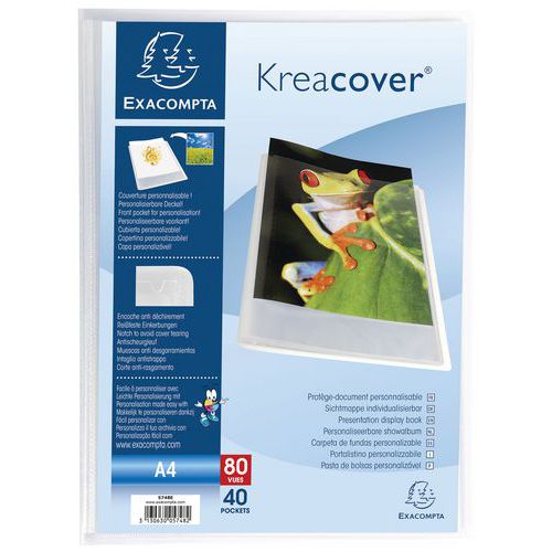 Kreacover® presentasjonsmappe - A4. Klar - Exacompta