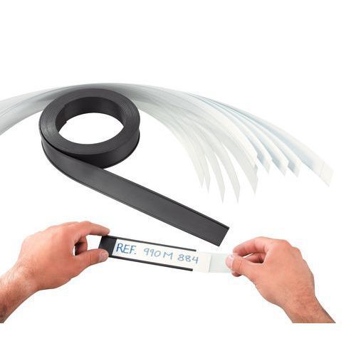 Magnetisk etikettholder på rull Manutan Expert Magnetisk etikettholder på rull Manutan Expert