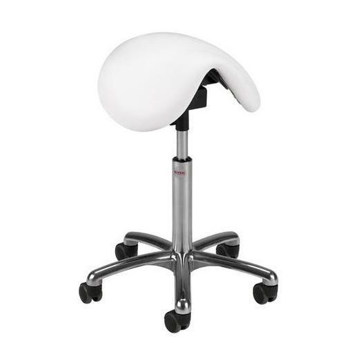 Sadelstol Pinto hvit - Global Professional Seating