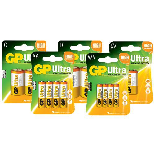 Batteri, GP Ultra Alkaline