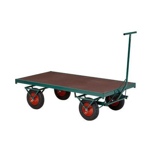 Transportvogn, firehjulsstyrt